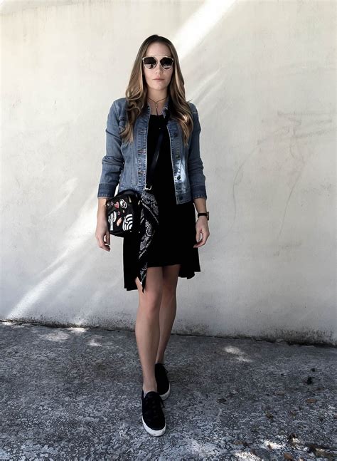black sneakers with dress